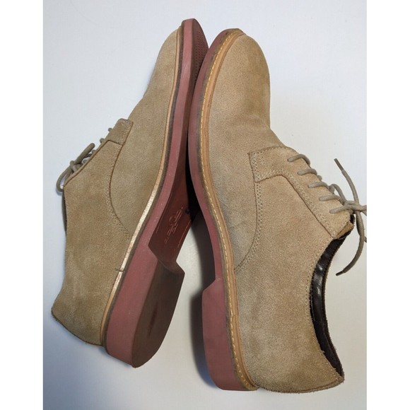 Cole Haan Men Shoe Foley Size 10M Tan Brown Oxford Lace Up Pre Owned C12643 - Picture 3 of 9